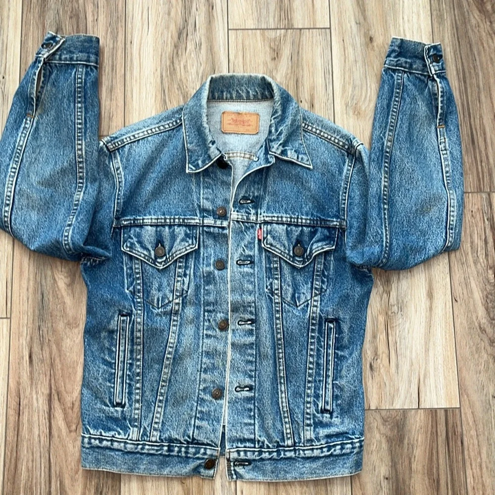 Vintage Levi's 70506 Type III Trucker Jacket USA Made 36 1980s